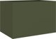 vidaXL vidaXL Donica, oliwkowa, 62x47x46 cm, stal walcowana na zimno