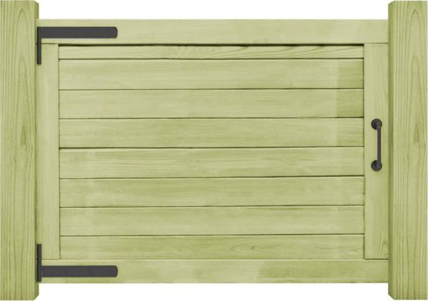 vidaXL Furtka ogrodowa FSC 75 x 100 cm