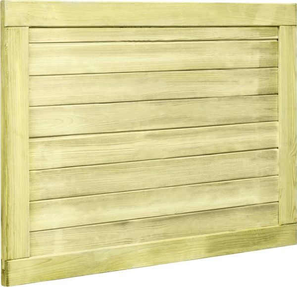 vidaXL Furtka ogrodowa FSC 75 x 100 cm