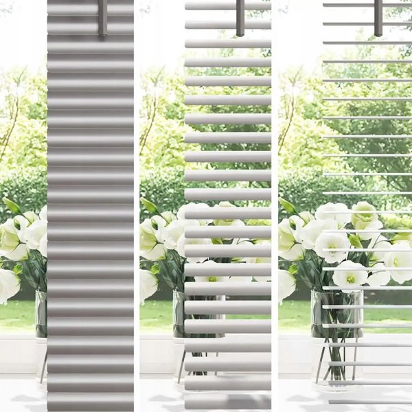 vidaXL Βενετσιάνικες Περσίδες Αλουμινίου, 220 x 145 cm, Ασημί