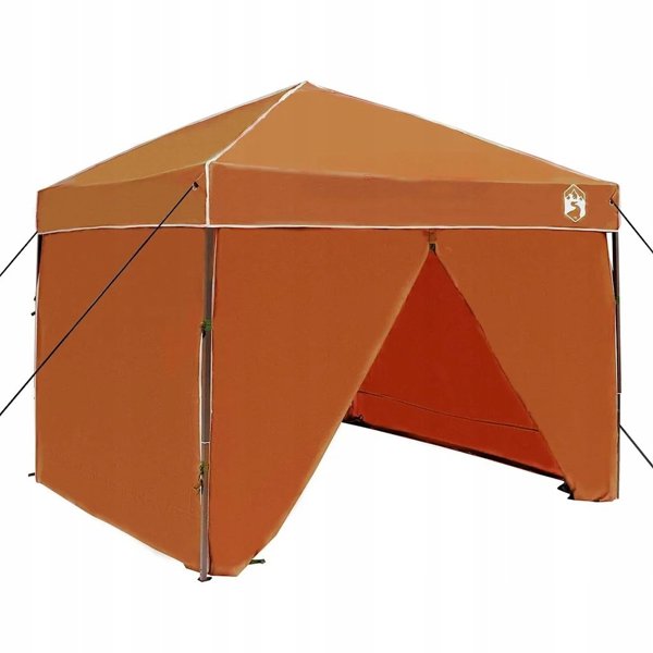 vidaXL Προστατευτική Σκηνή, Πορτοκαλί, 243 x 243 x 251 cm από Ύφασμα