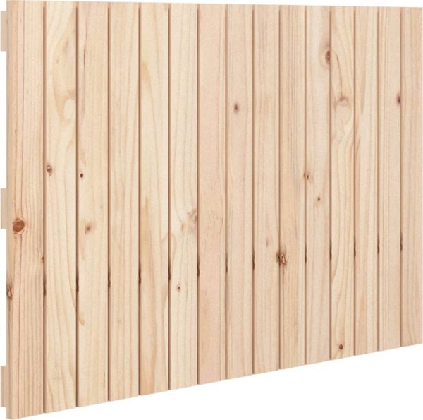 vidaXL Κεφαλάρι κρεβατιού, 95,5x3x60 cm, μασίφ ξύλο πεύκου