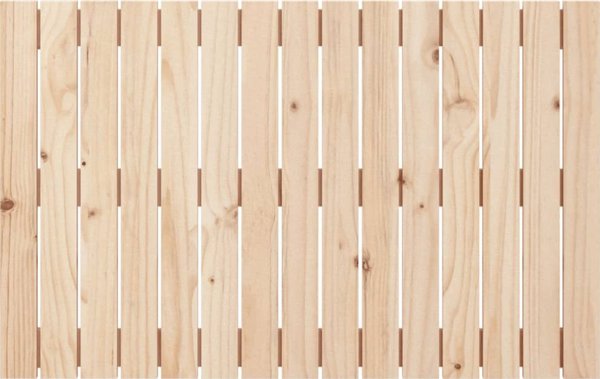 vidaXL Κεφαλάρι κρεβατιού, 95,5x3x60 cm, μασίφ ξύλο πεύκου