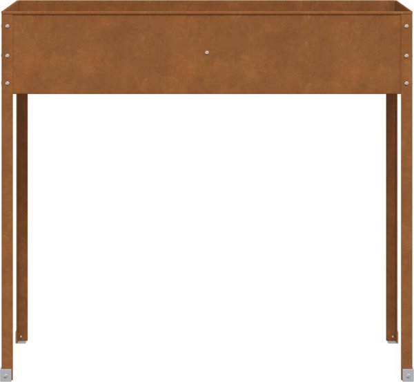 vidaXL vidaXL Donica ogrodowa, 100,5x40,5x90 cm, stal kortenowska