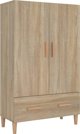 vidaXL Ντουλάπι Sonoma δρύς, 70x31x115 cm, από ξύλινο υλικό