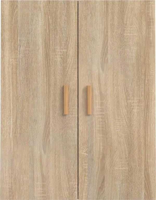 vidaXL Κρεμαστή ντουλάπα, δρυς sonoma, 69,5x34x90 εκ
