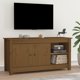 vidaXL Έπιπλο τηλεόρασης μελί καφέ 103x36,5x52 cm από μασίφ πεύκο
