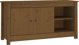 vidaXL Έπιπλο τηλεόρασης μελί καφέ 103x36,5x52 cm από μασίφ πεύκο