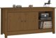 vidaXL Έπιπλο τηλεόρασης μελί καφέ 103x36,5x52 cm από μασίφ πεύκο