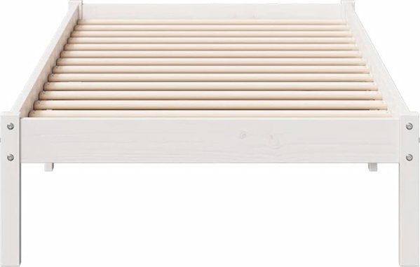 vidaXL Dlugie lozko bez materaca, 80x220 cm, lite drewno sosnowe