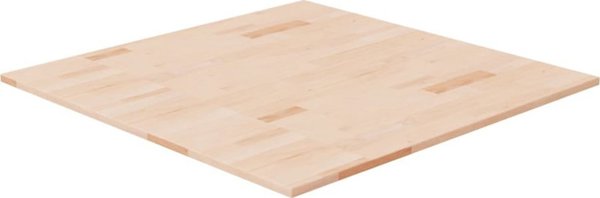 vidaXL Τετράγωνη επιφάνεια τραπεζιού, 80x80x1,5 εκ., ακατέργαστο δρυς ξύλο