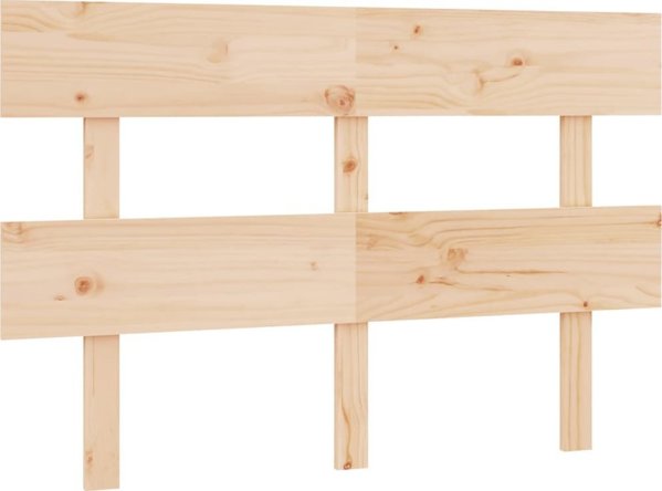 vidaXL Κεφαλάρι κρεβατιού 144x3x81 εκ. από μασίφ πεύκο