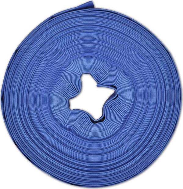 vidaXL Επίπεδος Σωλήνας, 100 m, 1", PVC