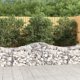vidaXL Καλάθια γκαμπιόν, 2 τεμάχια, 200x50x60/80 εκ, γαλβανισμένο σίδερο