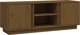 vidaXL Επίπλωση για TV, χρώμα μέλι, 110x35x40,5 εκ., μασίφ πεύκο