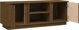 vidaXL Επίπλωση για TV, χρώμα μέλι, 110x35x40,5 εκ., μασίφ πεύκο