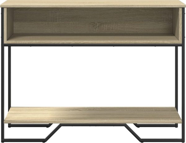 vidaXL Stoliki konsolowe, dab sonoma, 100x35x74,5 cm