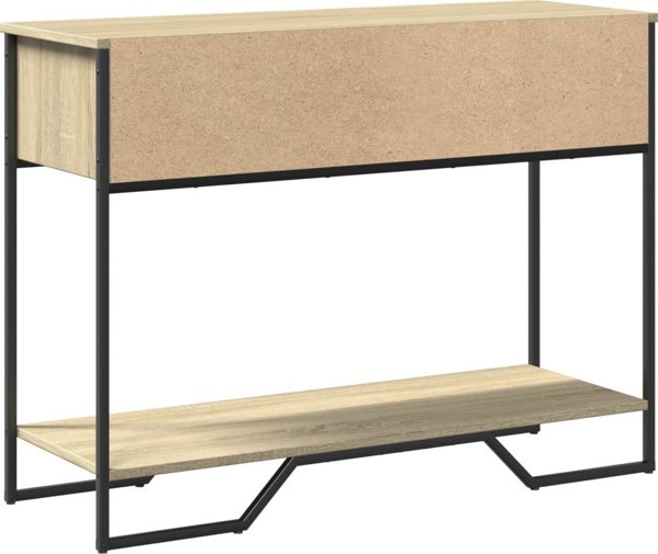 vidaXL Stoliki konsolowe, dab sonoma, 100x35x74,5 cm