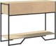 vidaXL Stoliki konsolowe, dab sonoma, 100x35x74,5 cm
