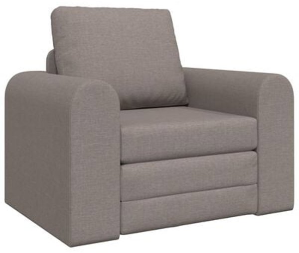 vidaXL Καναπές-Κρεβάτι 2 σε 1 Υφασμάτινος Taupe 98x71x83 εκ.
