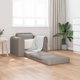 vidaXL Καναπές-Κρεβάτι 2 σε 1 Υφασμάτινος Taupe 98x71x83 εκ.