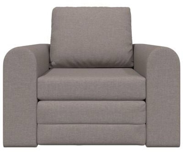 vidaXL Καναπές-Κρεβάτι 2 σε 1 Υφασμάτινος Taupe 98x71x83 εκ.