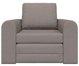 vidaXL Καναπές-Κρεβάτι 2 σε 1 Υφασμάτινος Taupe 98x71x83 εκ.