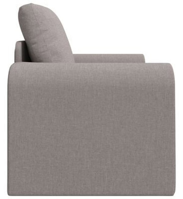 vidaXL Καναπές-Κρεβάτι 2 σε 1 Υφασμάτινος Taupe 98x71x83 εκ.