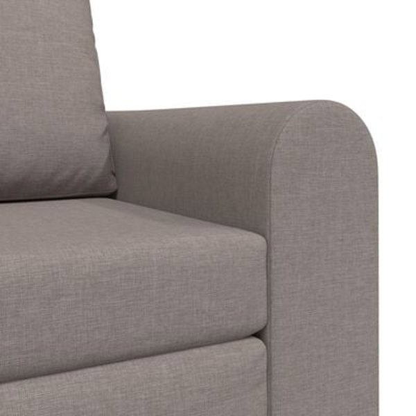 vidaXL Καναπές-Κρεβάτι 2 σε 1 Υφασμάτινος Taupe 98x71x83 εκ.
