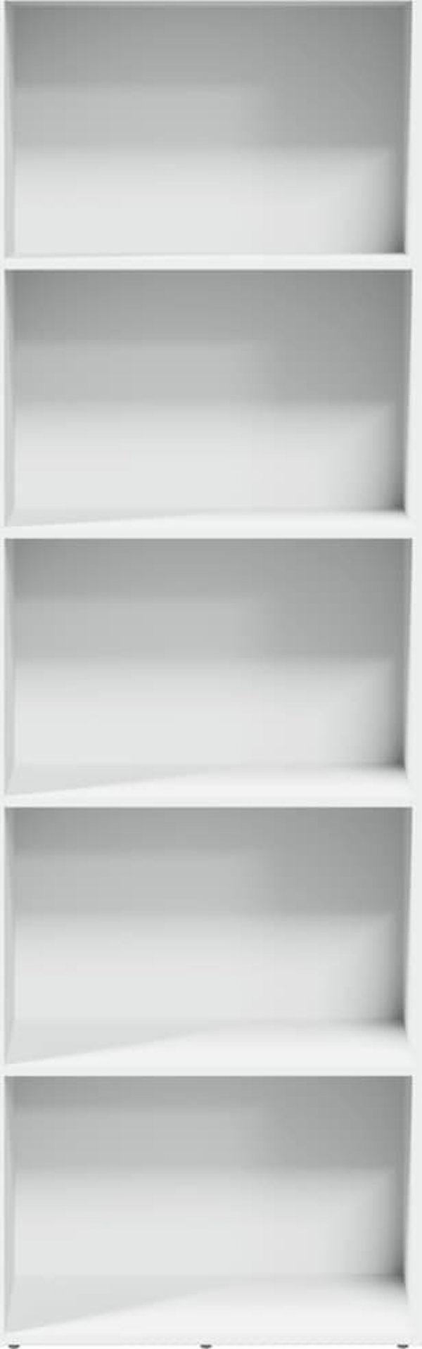 vidaXL Βιβλιοθήκη λευκή 60x30x189 cm, υλικό ξύλινης προέλευσης