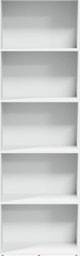 vidaXL Βιβλιοθήκη λευκή 60x30x189 cm, υλικό ξύλινης προέλευσης