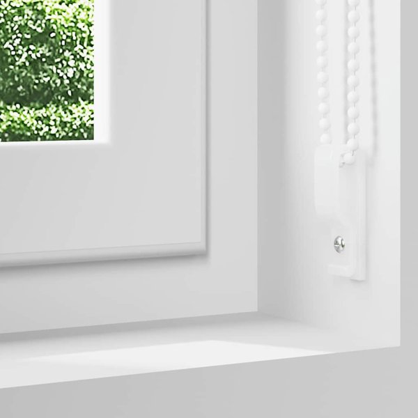 vidaXL Roleta zaciemniajaca λευκη 150x150cm