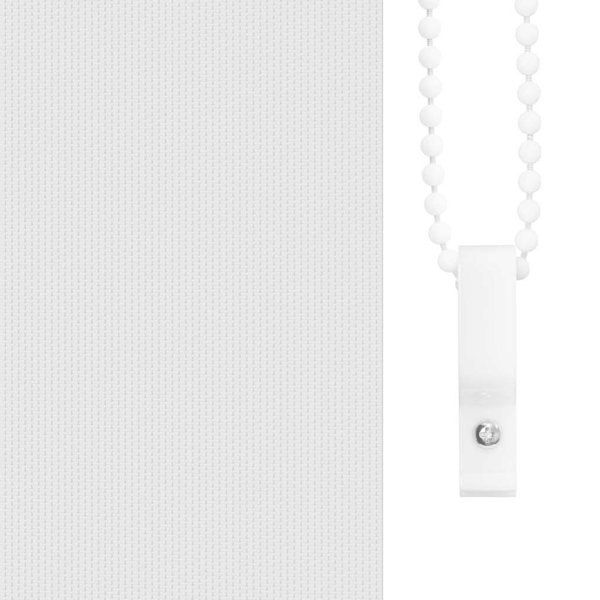 vidaXL Roleta zaciemniajaca λευκη 150x150cm