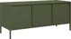 vidaXL Szafka RTV, oliwkowa, 101,5x39x43,5 cm, stal walcowana na zimno
