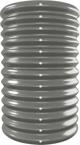 vidaXL vidaXL Donica ogrodowa, malowana proszkowo stal, 332x40x68 cm, szara