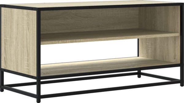 vidaXL Έπιπλο τηλεόρασης, χρώμα ντόρυ σόνωμα, 91x40x46 εκ.