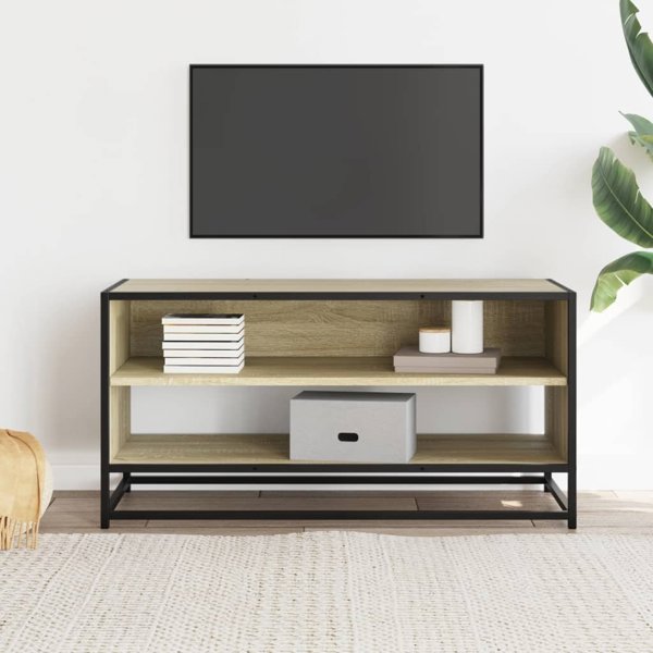 vidaXL Έπιπλο τηλεόρασης, χρώμα ντόρυ σόνωμα, 91x40x46 εκ.