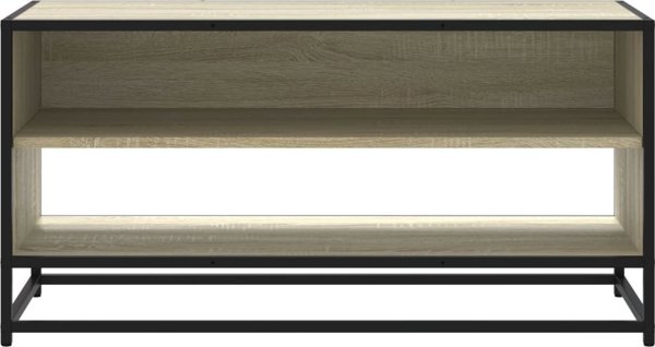 vidaXL Έπιπλο τηλεόρασης, χρώμα ντόρυ σόνωμα, 91x40x46 εκ.