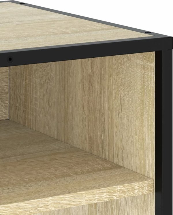 vidaXL Έπιπλο τηλεόρασης, χρώμα ντόρυ σόνωμα, 91x40x46 εκ.