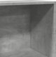 vidaXL Βιβλιοθήκη απόχρωσης τσιμέντου, 40x30x114 εκ.