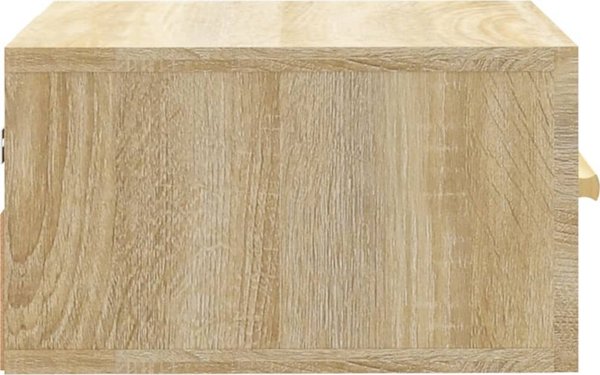 vidaXL Kremales noptieras kreas, 2 tem., sonoma drvo, 35x35x20 cm
