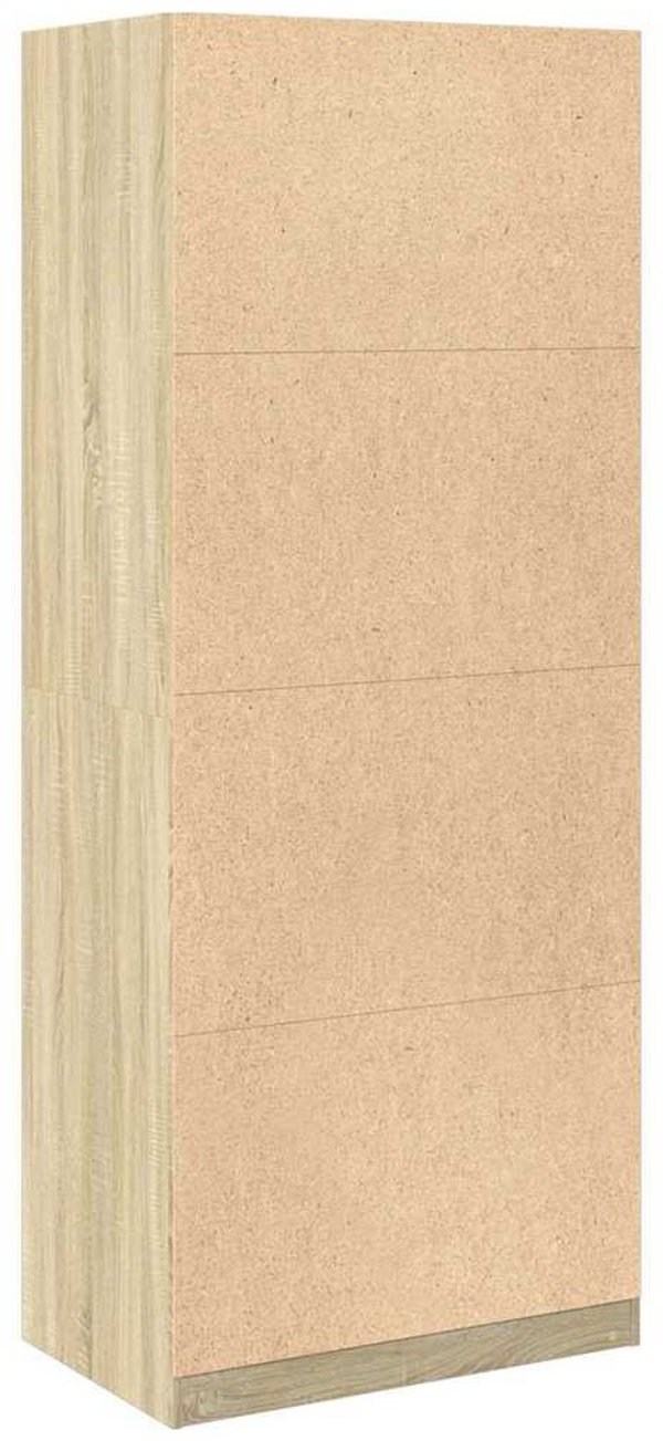 vidaXL Ντουλάπα Ρούχων 80x50x200 εκ. από Ξύλο Δρυς Σονόμα
