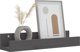 vidaXL Τοίχου ράφια, 2 τεμ., γκρι, 50x12x9 εκ., ξύλο πεύκου