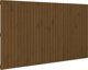 vidaXL Κεφαλάρι κρεβατιού, μέλι καφέ, 204x3x110 εκ., πεύκο