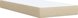 vidaXL Κρεβάτι Continental με στρώμα, κρεμ, ύφασμα, 90x190 cm