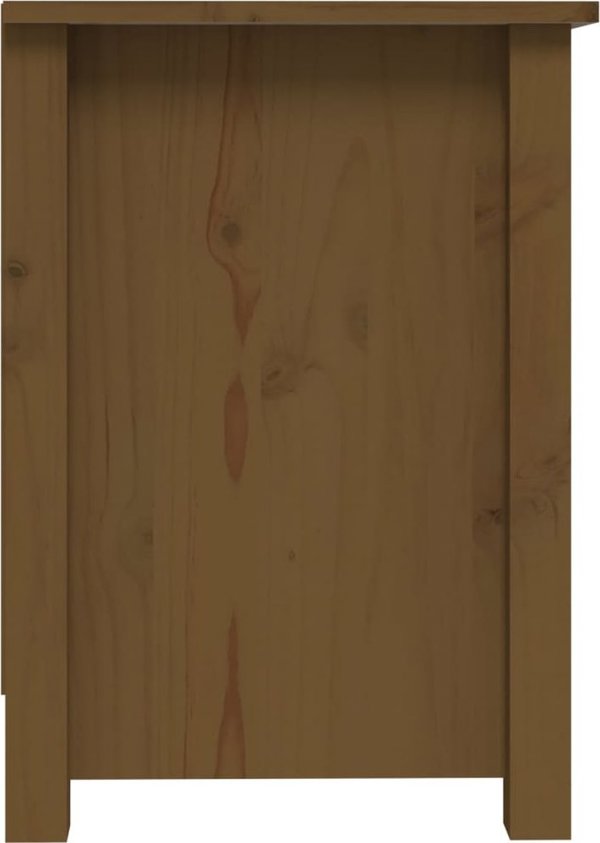 vidaXL Szafka pod telewizor, miodowa, 103x36,5x52 cm, drewno sosnowe
