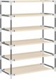 vidaXL Ντουλάπι για Παπούτσια, Κρεμ, 60x28x90 εκ., από Υλικό