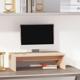 vidaXL vidaXL Podstawka na monitor, 50x27x15 cm, lite drewno sosnowe