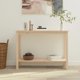 vidaXL vidaXL Stolik konsolowy, 110x40x80 cm, lite drewno sosnowe