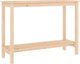 vidaXL vidaXL Stolik konsolowy, 110x40x80 cm, lite drewno sosnowe